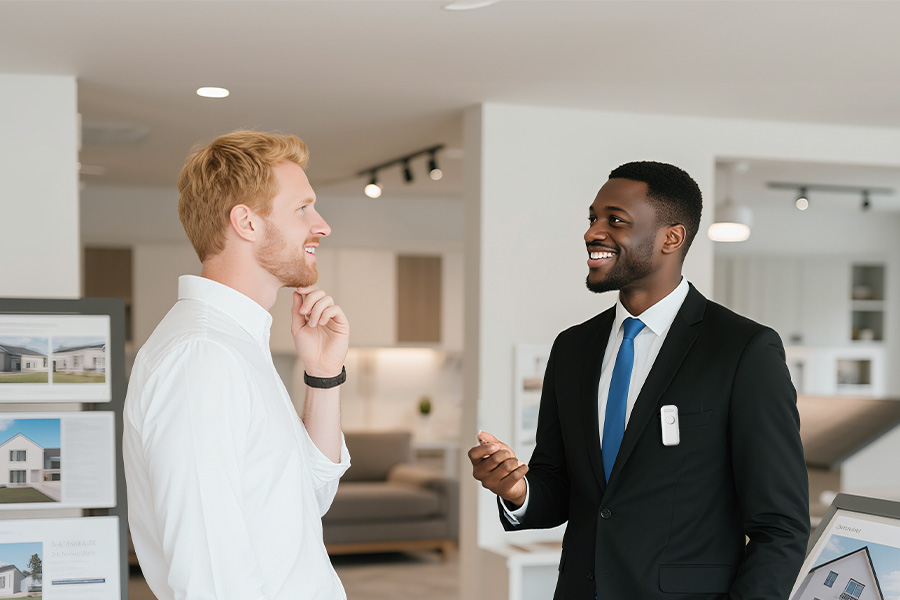 Real estate agents using BizMic