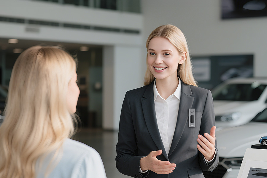 Car dealers using BizMic