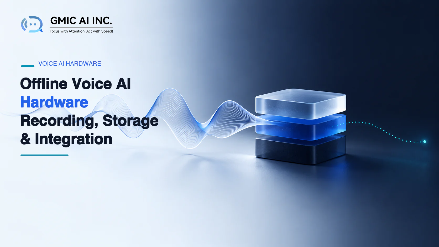 Offline voice AI hardware for local recording, storage, and platform integration