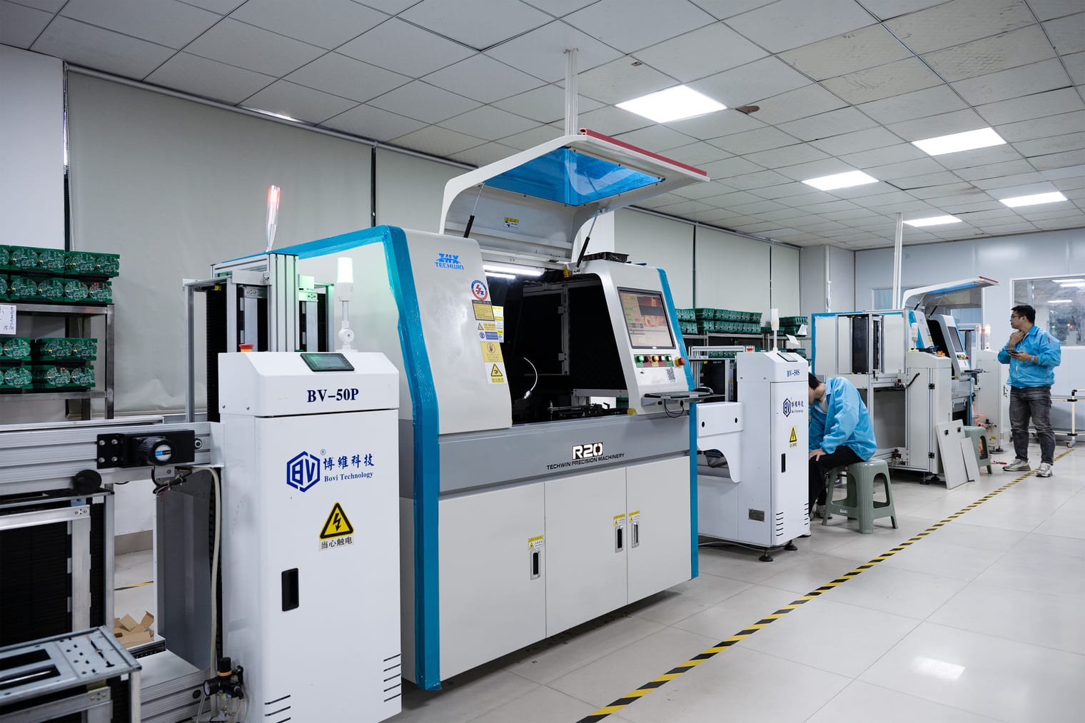 GMIC production line in Shenzhen