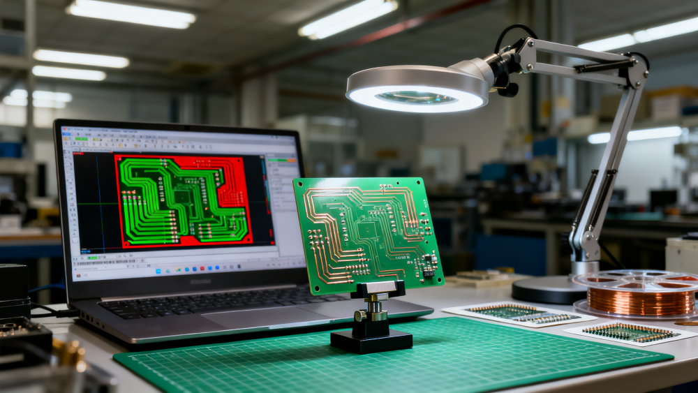 PCB development — Schematic capture and PCB layout for compact, low-power devices.