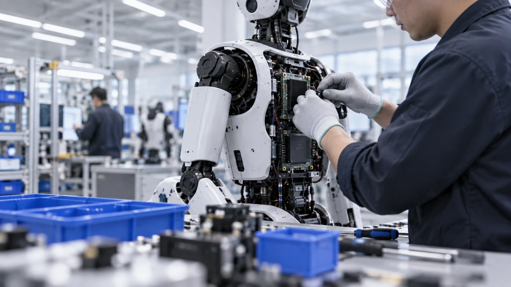 GMIC Physical AI hardware production line
