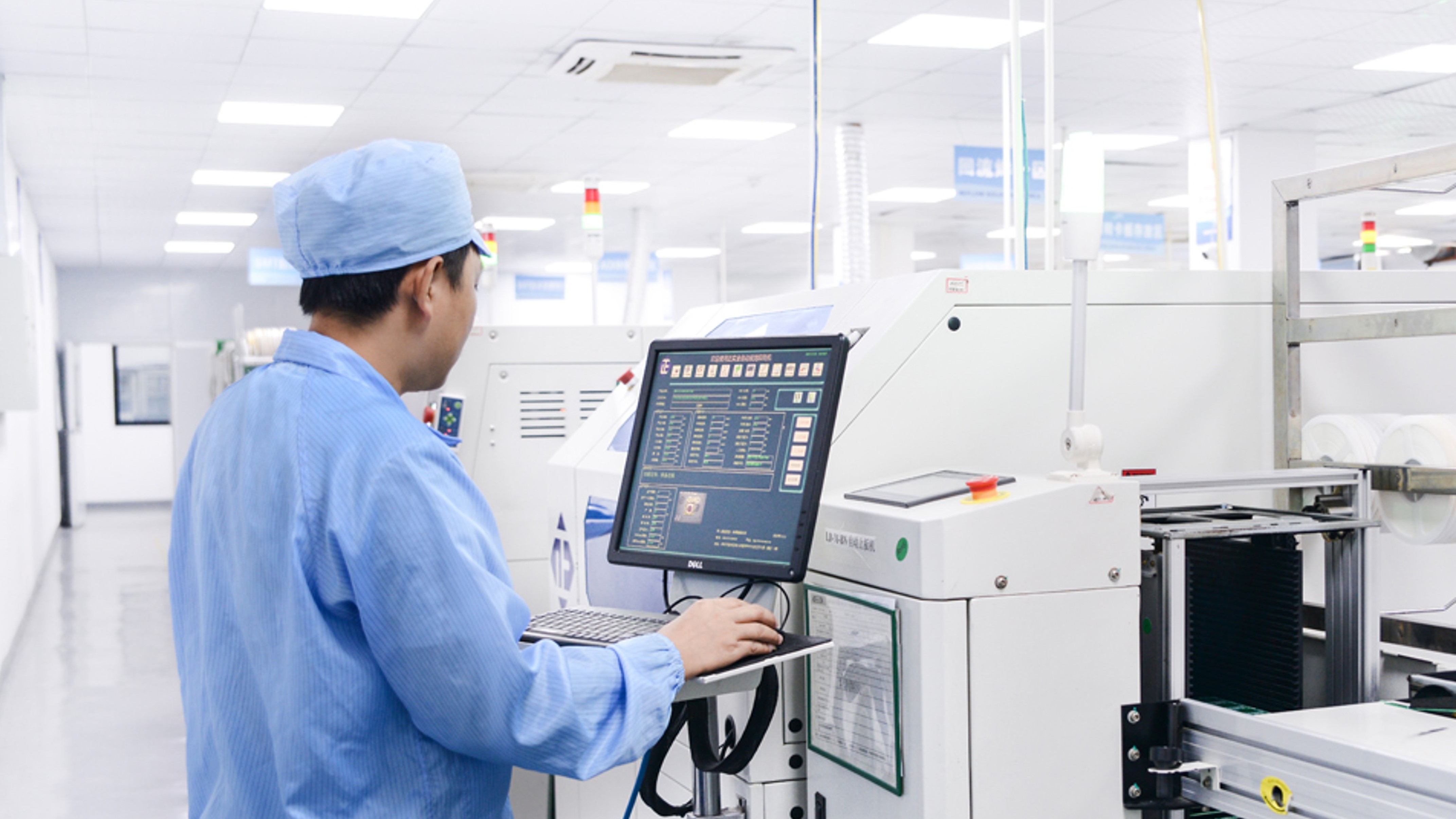 MIC01 manufacturing — SMT line