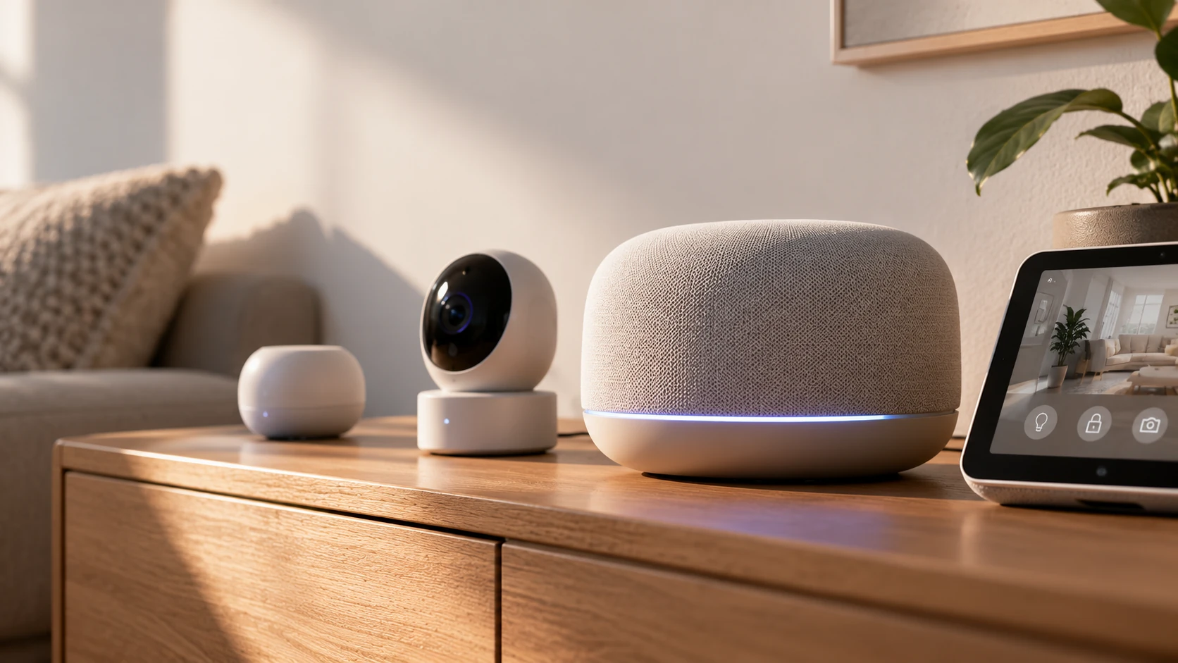 Home AI hardware: voice, sensing, embedded compute, connectivity and production electronics for AI companion and home robotics products